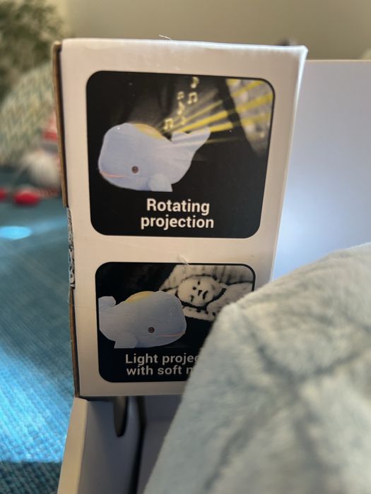 Бял шум със звук и светлина