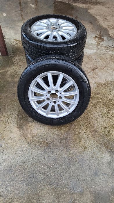 Vând Set Jante R16 anvelope bune