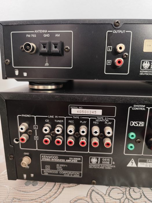 Kenwood усилвател с радиоприемник