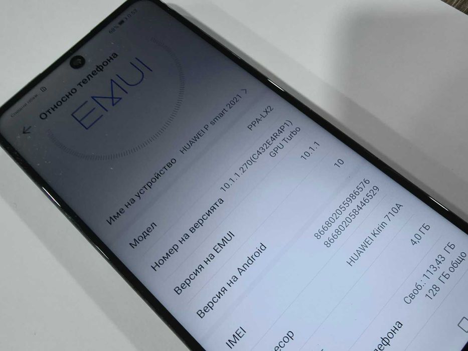 Huawei P smart 2021 128гб/4gb