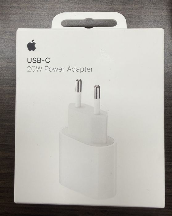 ЗАПЕЧАТАНО Зарядно Apple 20W