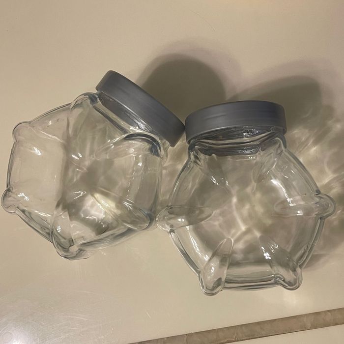 Контейнеры стекляные для круп 4 штуки