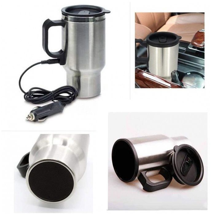 Термо чаша с вместимост 450 мл за запалка на кола 12V