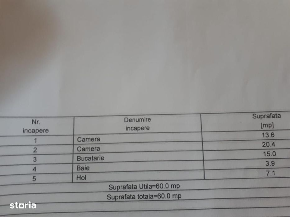 Apartament 2 camere, gradină,la Casa ,Baia Comunala et1