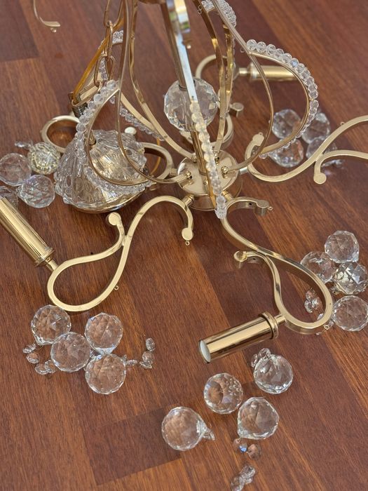 Люстра, 5 рожков, классика