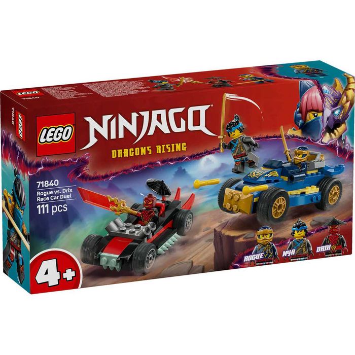 Ninjago 71840 Rogue vs. Drix Race Car Duel