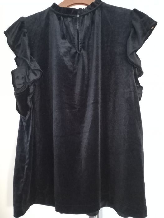 Блузка велюр 52 р Gap
