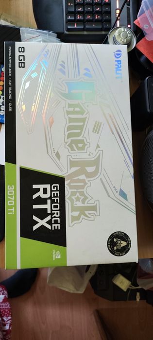 Продавам: Palit RTX 3070 Ti 8gb Gamerock OC