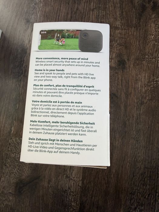 Blink outdoor 4 cameras +Sync module