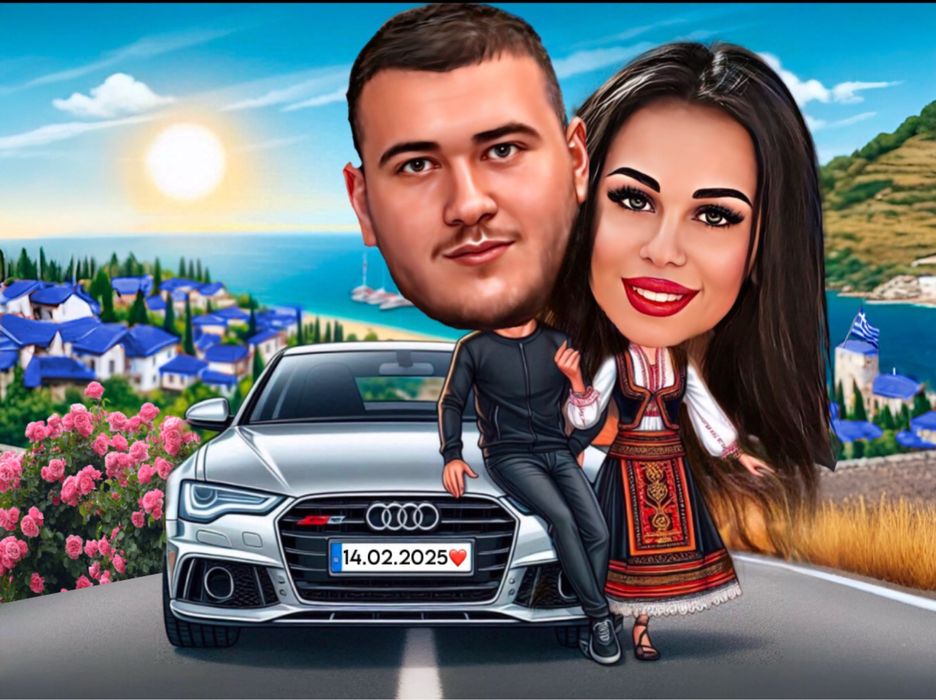 Дигитални карикатури по снимка