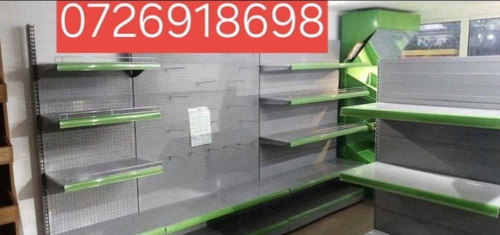 Vând rafturi metalice pentru magazine, depozite sau