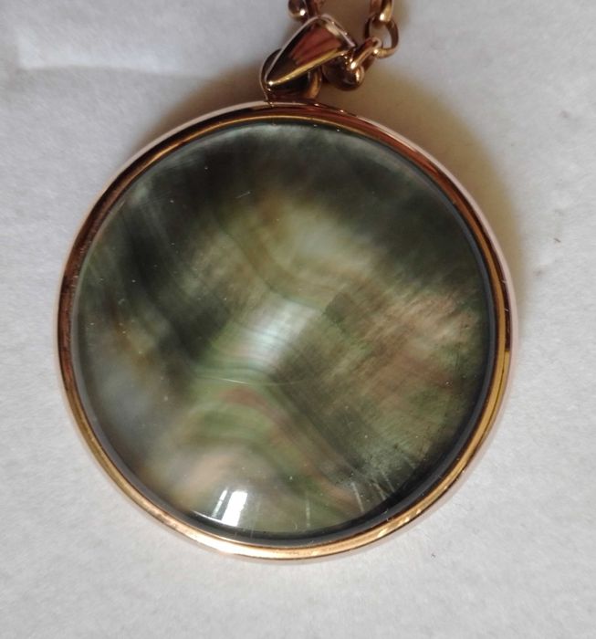 Комплект бижута с тигрово око