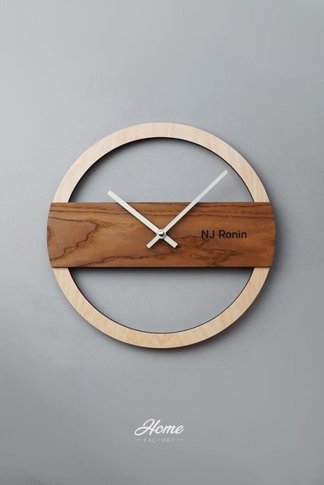 Настенные часы в стиле минимализм(лофт,хай тек)