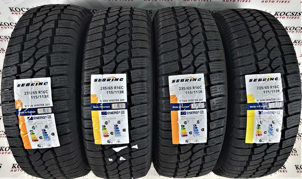 Anvelope noi iarna m+s 235 65 16C Sebring ( by Michelin )
