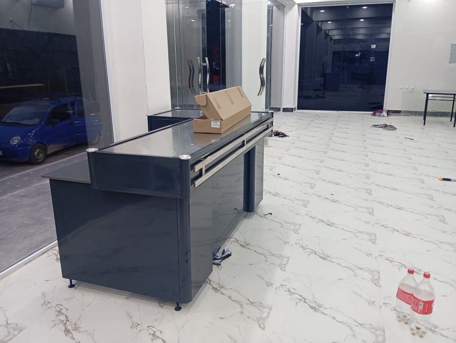 Металлические стеллажи для супермаркетов