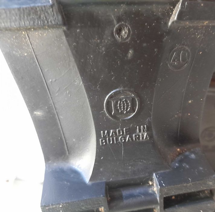 Гумени военни ботуши от времето соца