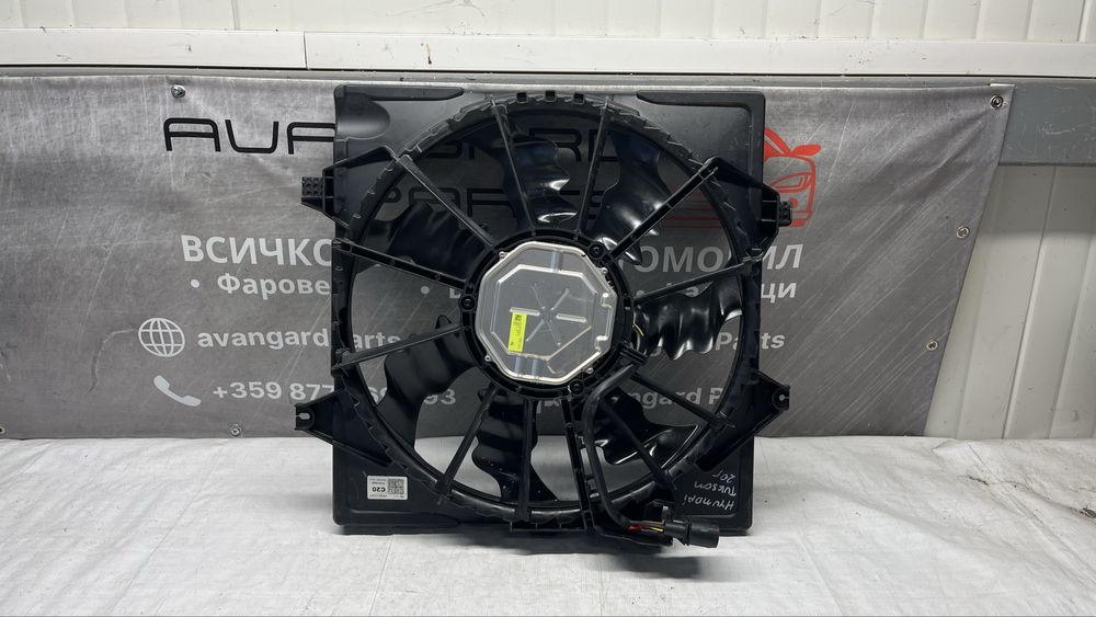 Hyundai Tucson NX4 перка на радиатор