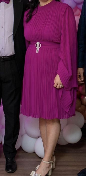 Rochie de seara fucsia
