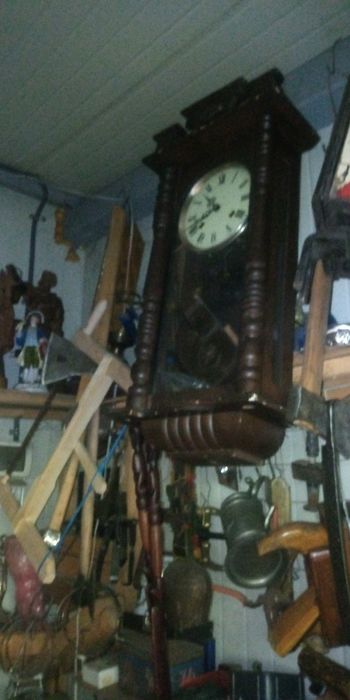 Obiecte decorative din podul casei.