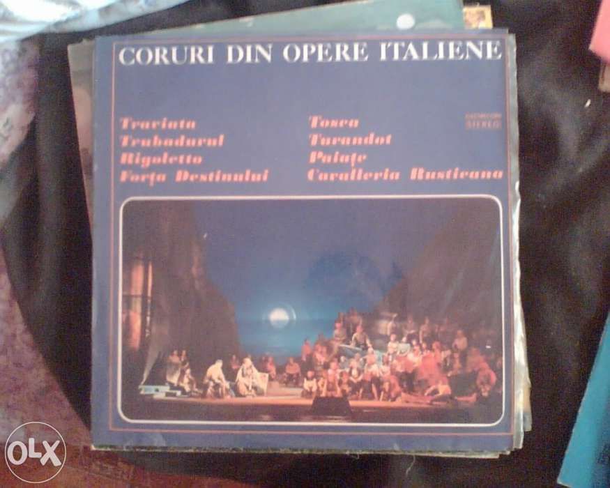 colectie discuri de vinil pick-up