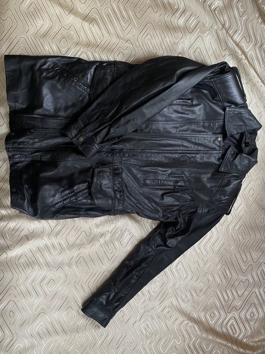 Кожено яке зимно