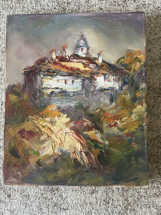 Картина маслени бои върху платно