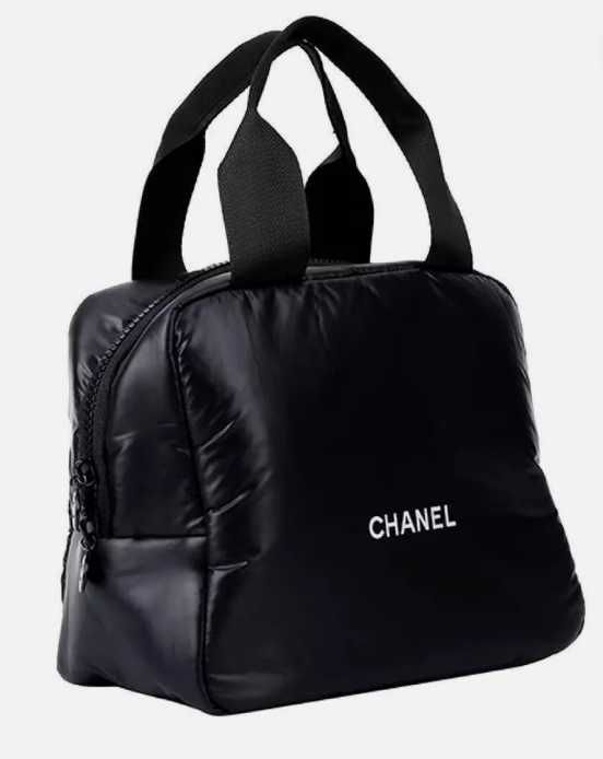 Chanel Mini Boston, козметична чанта, несесер