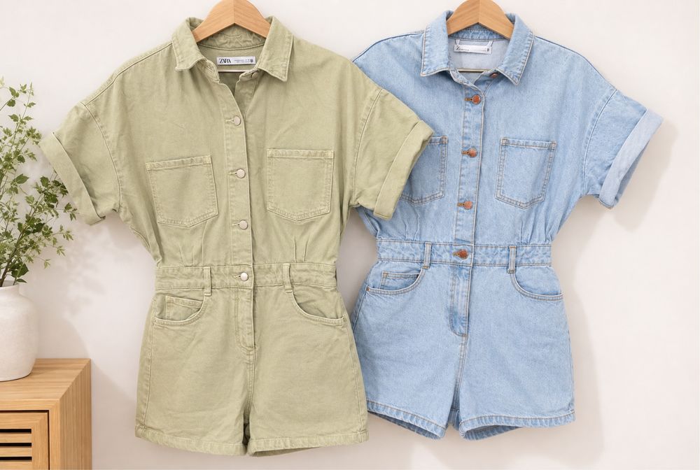 Дънкови гащеризони Zara