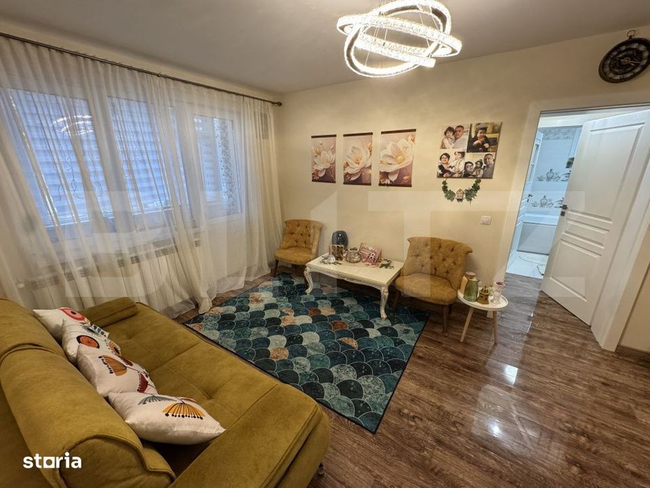Apartament 3 camere, 60 mp, zona Splai Bahlui