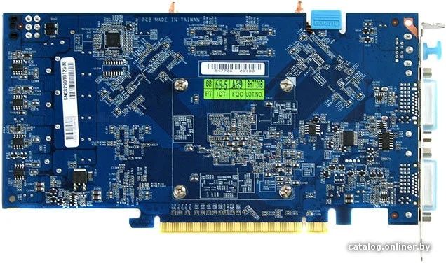 Видеоадаптер PCI-E GIGABYTE GeForce 9800 GT 600MHz 512Mb DDR3 900MHz 2
