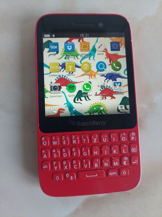 [Q5] Vând BlackBerry Q5 roșu, fără probleme, NEcodat //poze reale