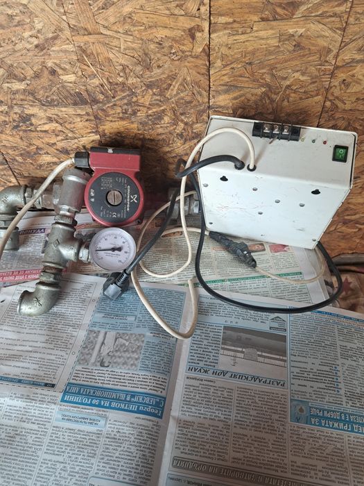 Камина прити с водна риза