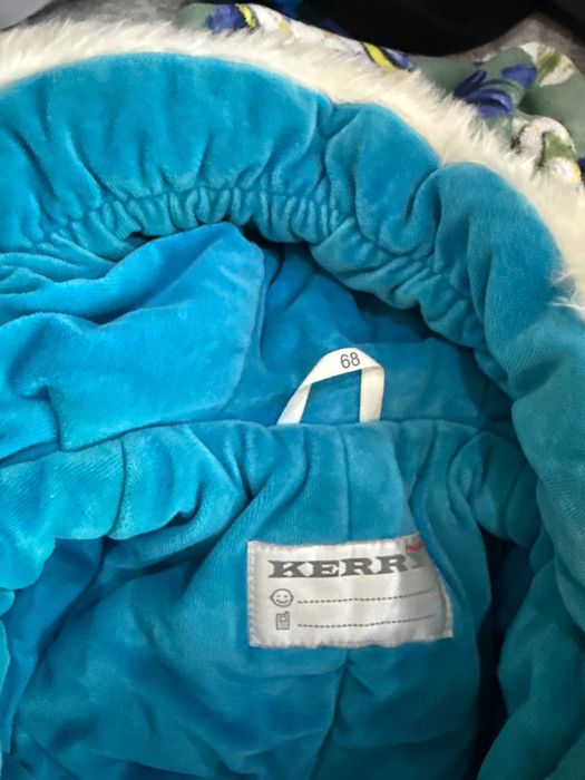 Зимний комбинезон новорождённым продам