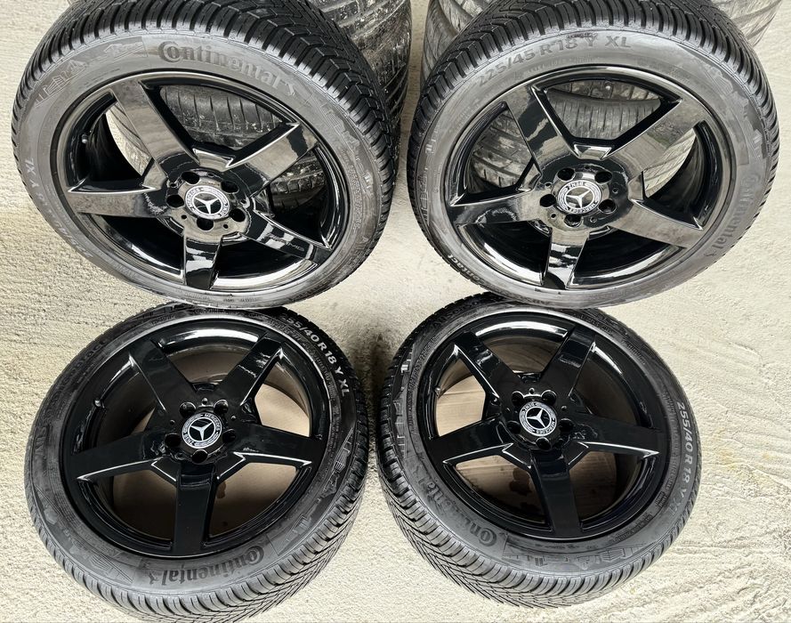 Jante Mercedes Clk Slk R18 Originale Amg Continental All Season 90%