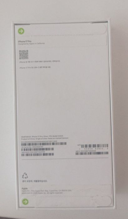 iPhone 17 Pro 1TB,гарантия на год