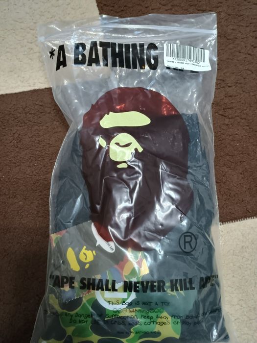 Tricou BAPE (A Bathing Ape) Big Logo Camo - Mărimea L