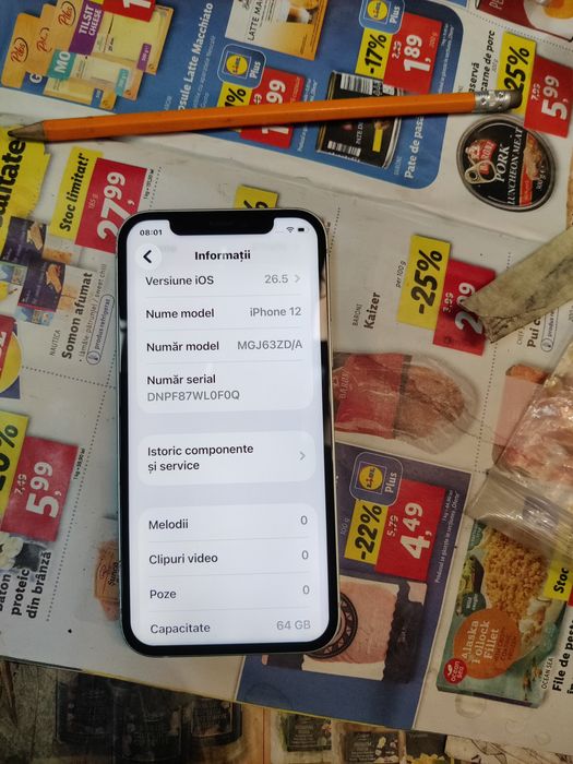 Vând iPhone 12  impecabil ,brasov