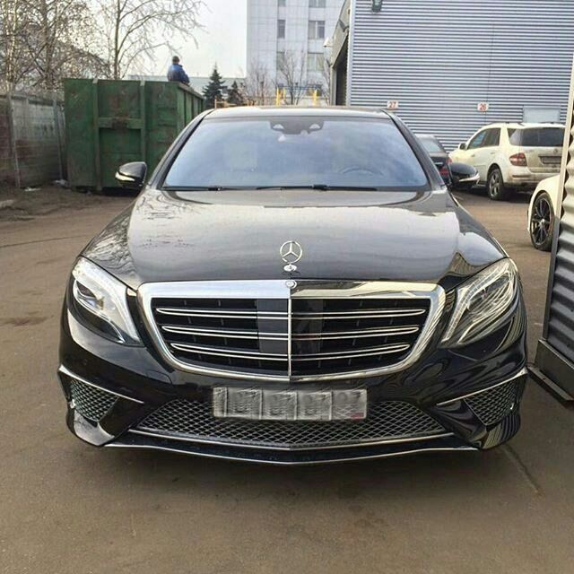 W222 решетка S63 S65 AMG Maybach Предна маска facelift Mercedes brabus