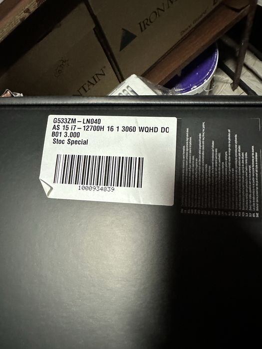 Laptop Asus Gaming Rog Strix Scar 15