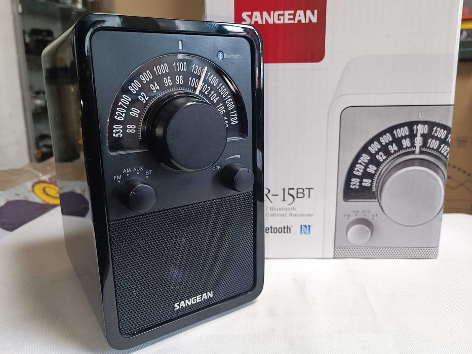 Radio Sangean WR-15 BT functional , nefolosit