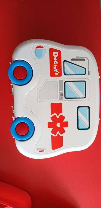 Trusa pompier,medic,forme de plastelina