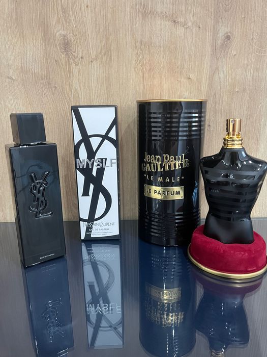 Jean Paul Gaultier Le male Le parfum и YSL MYSLF