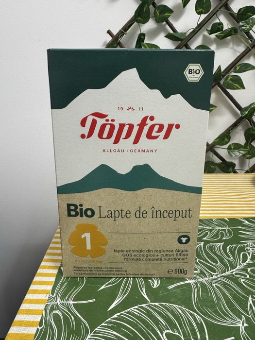 Lapte Topfer BIO 1 600g