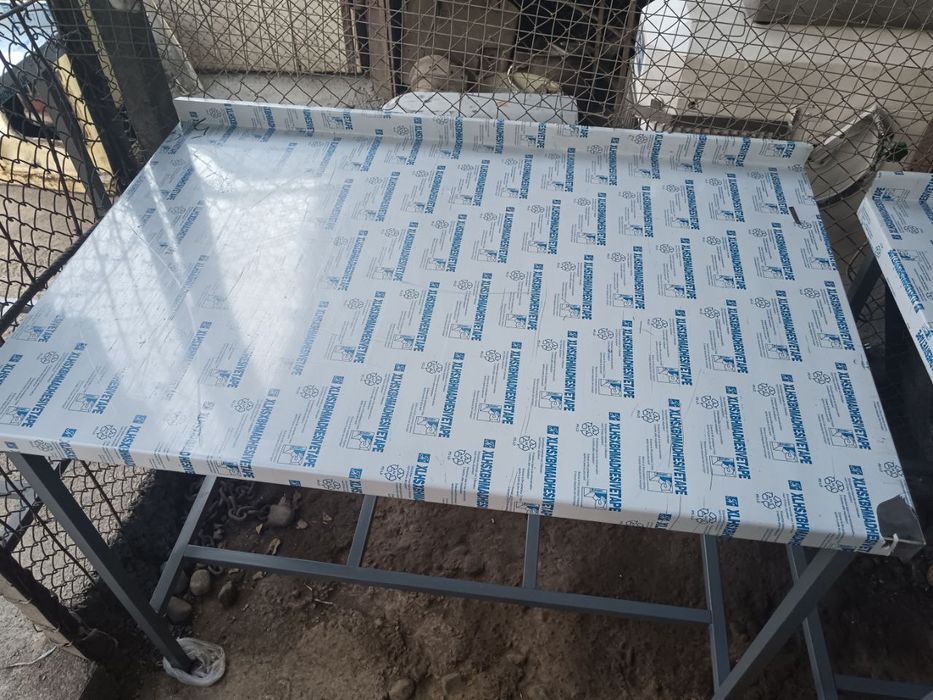 Нержавейка стол Stol nerjavikadan  gumma perashka aparat