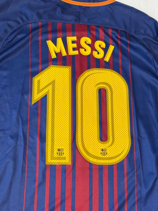 Tricou Messi Barcelona sezonul 2017-2018 la liga champions league