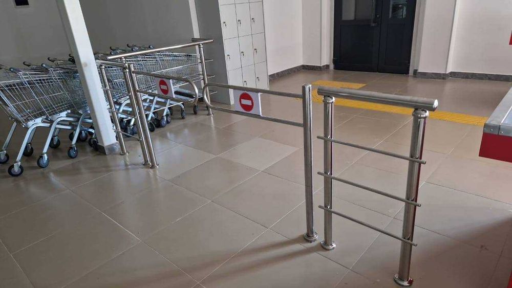 Колитка Турникет Перила Ограждения Стеновой Держатель Калитка Флажок