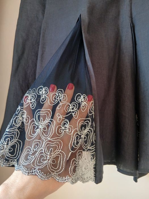 Compleu sacou si fusta 100% in