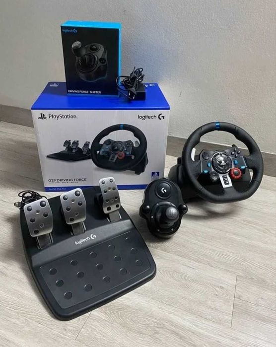 Волан Logitech g29+shifter с гаранция 1 година!!