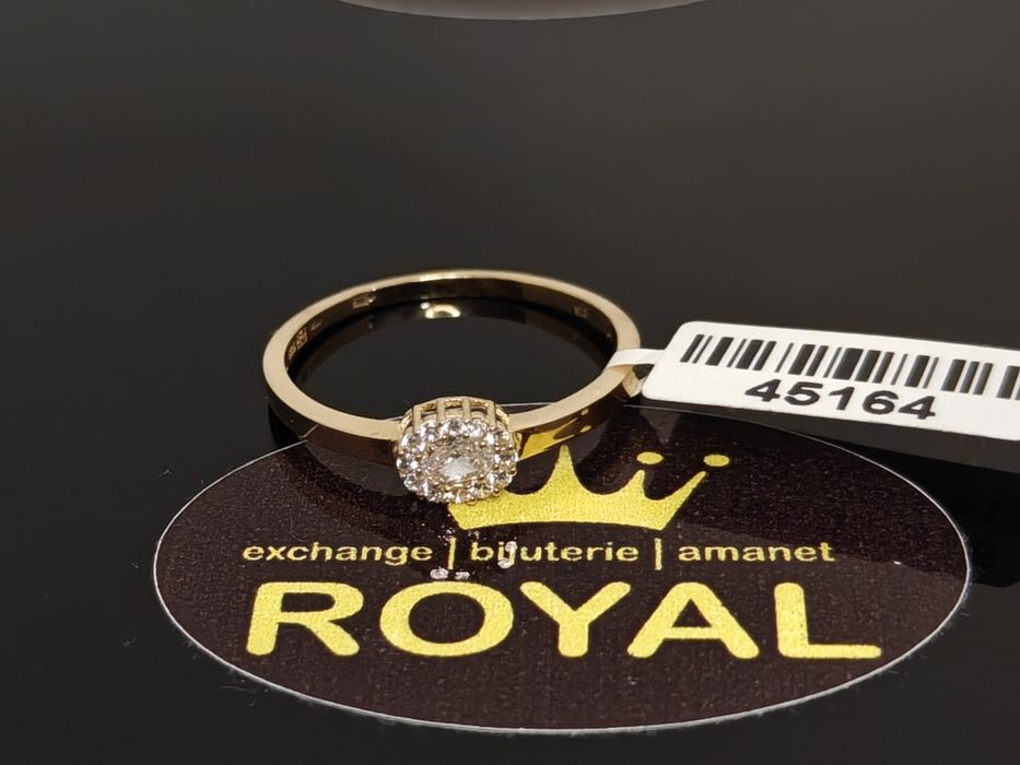 Bijuteria Royal: Inel aur 14k/1.67 gr