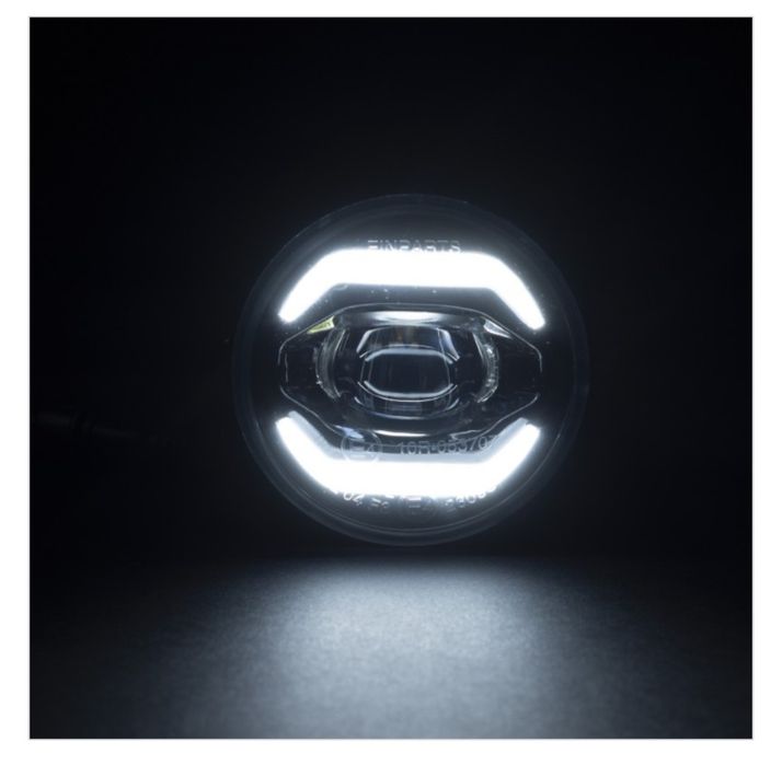 Фарове дневни / мъгла DRL/Fog LED универсални Duolight DL38  90mm нови